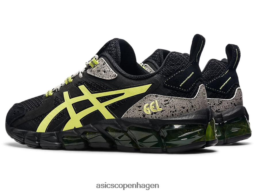 Asics gel-quantum 180 sort/glødende gul Z206F61544
