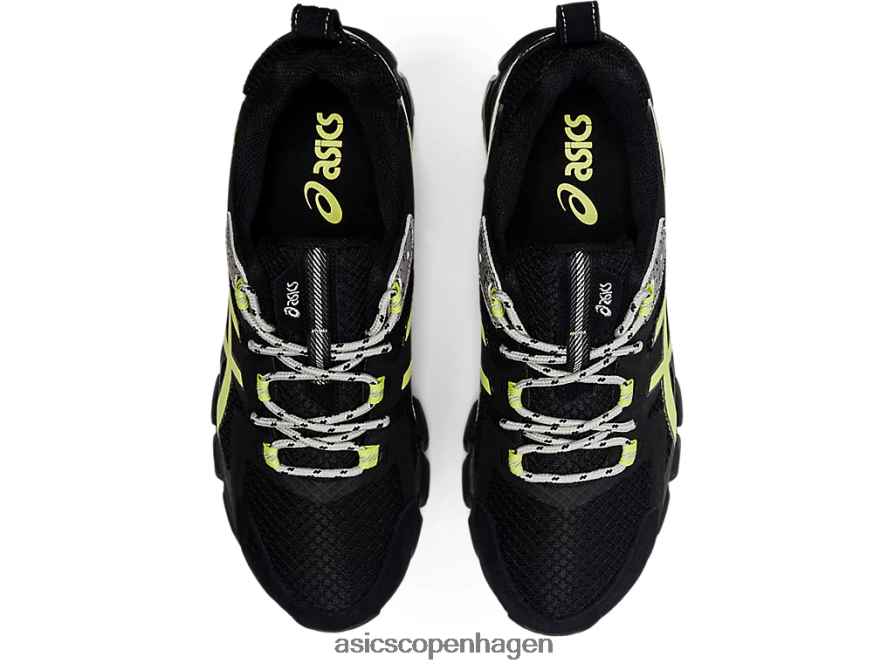 Asics gel-quantum 180 sort/glødende gul Z206F61544