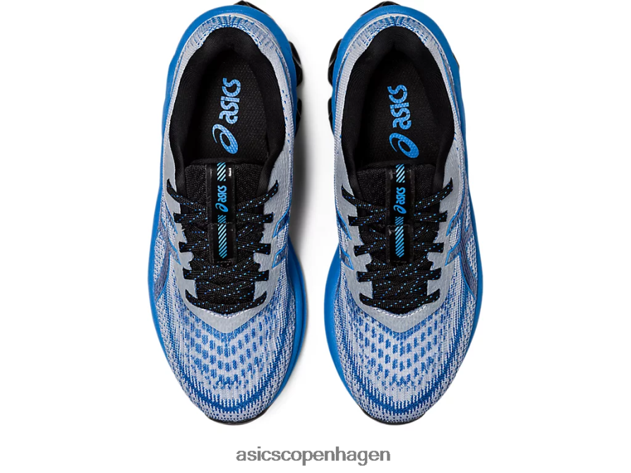 Asics gel-quantum 180 vii folkeskole blå kyst/gletsjer grå Z206F64366