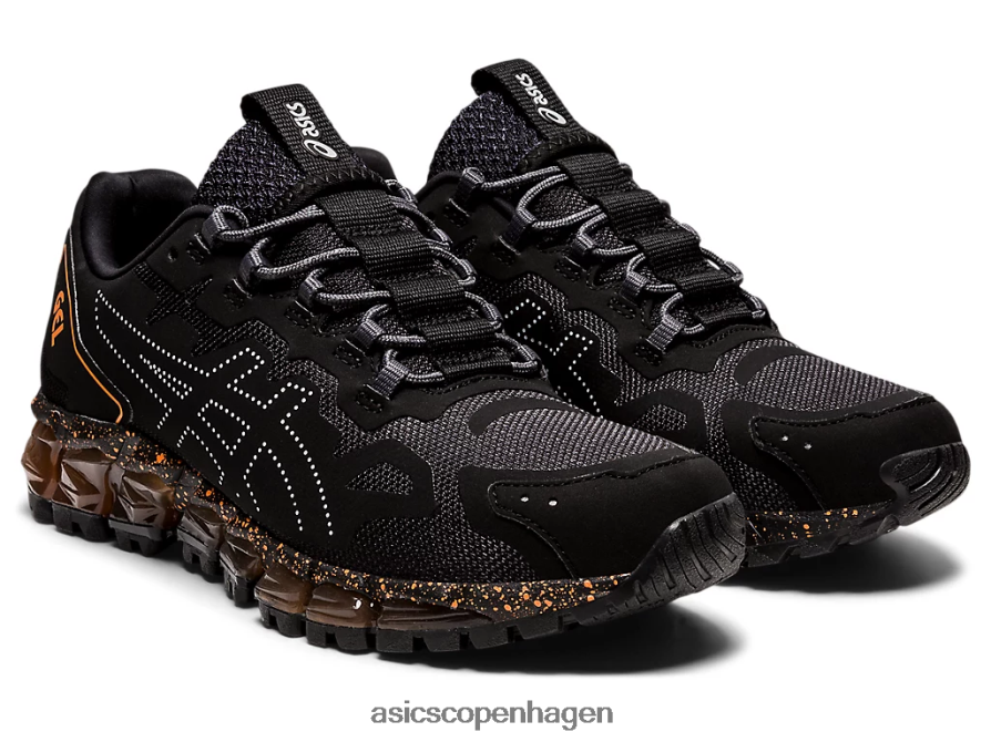 Asics gel-quantum 360 6 sort/sol fersken Z206F63955