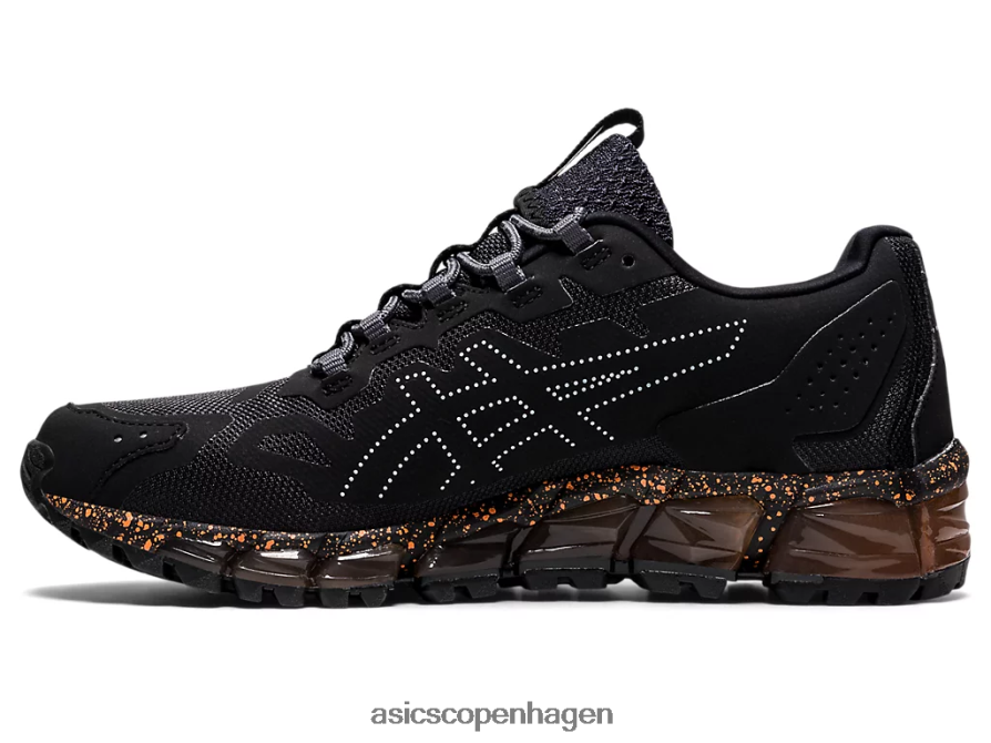 Asics gel-quantum 360 6 sort/sol fersken Z206F63955