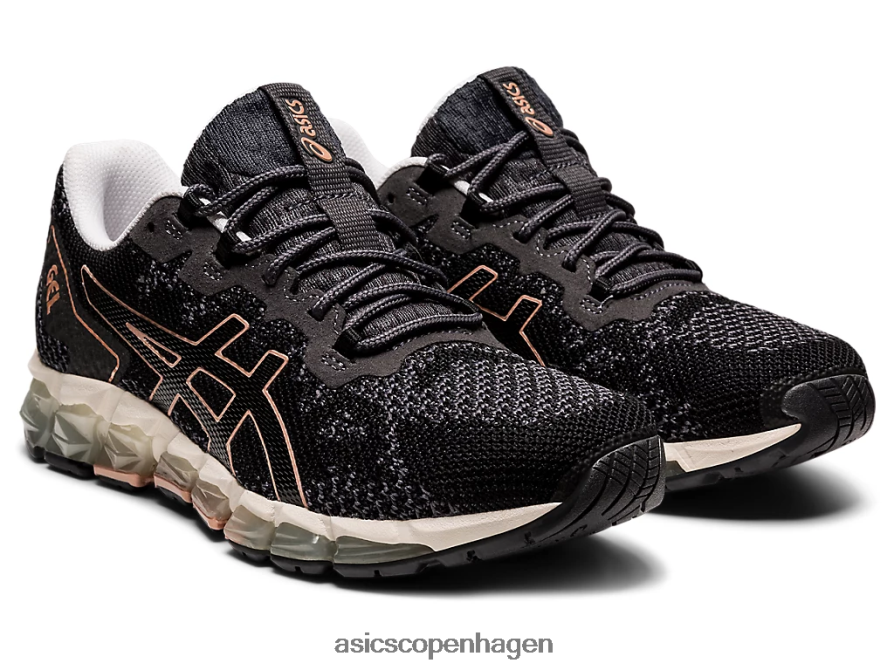 Asics gel-quantum 360 6 strik sort/bæregrå Z206F62838