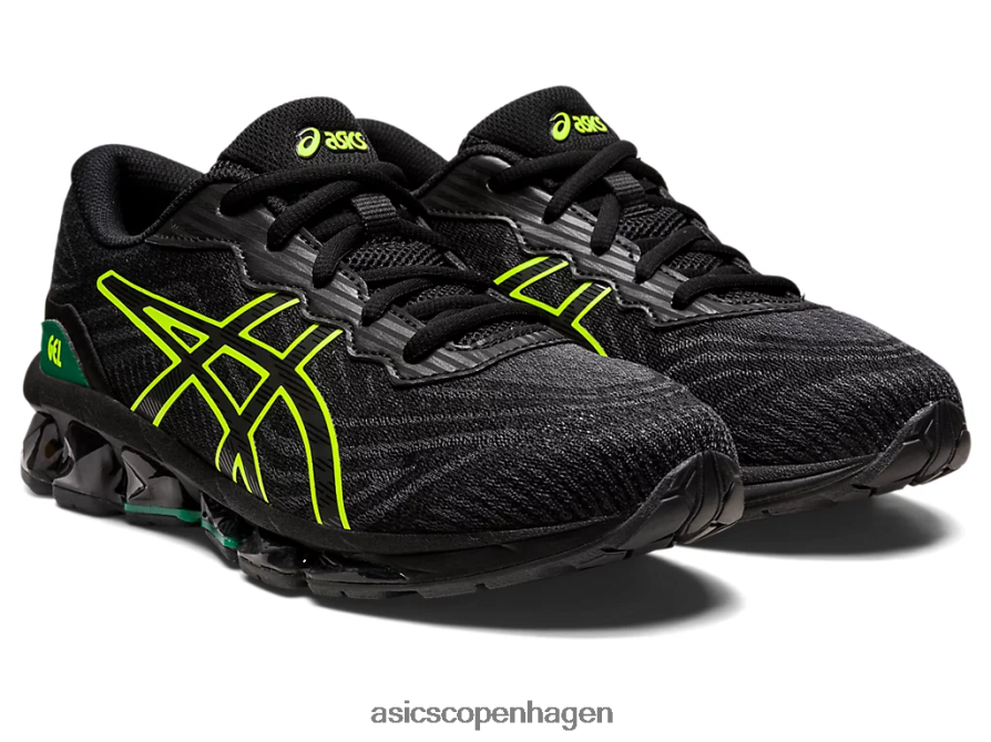 Asics gel-quantum 360 vii folkeskole sort/sikkerhedsgul Z206F64381