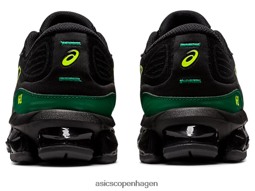 Asics gel-quantum 360 vii folkeskole sort/sikkerhedsgul Z206F64381