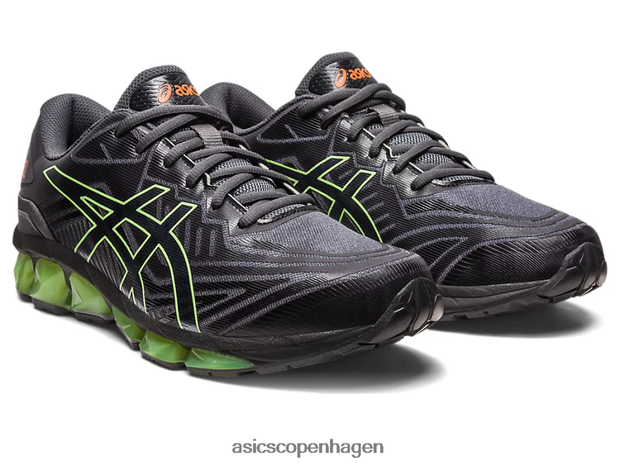 Asics gel-quantum 360 vii mørkegrå/limegrøn Z206F6133