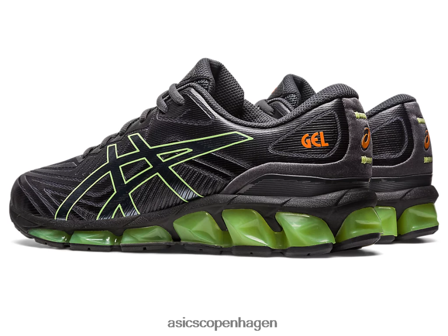 Asics gel-quantum 360 vii mørkegrå/limegrøn Z206F6133