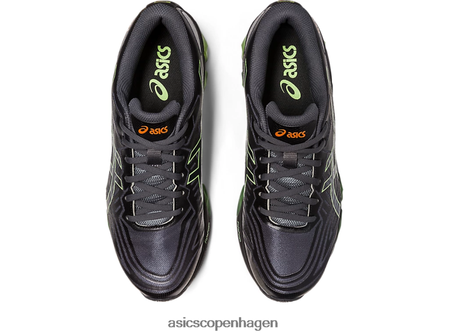 Asics gel-quantum 360 vii mørkegrå/limegrøn Z206F6133