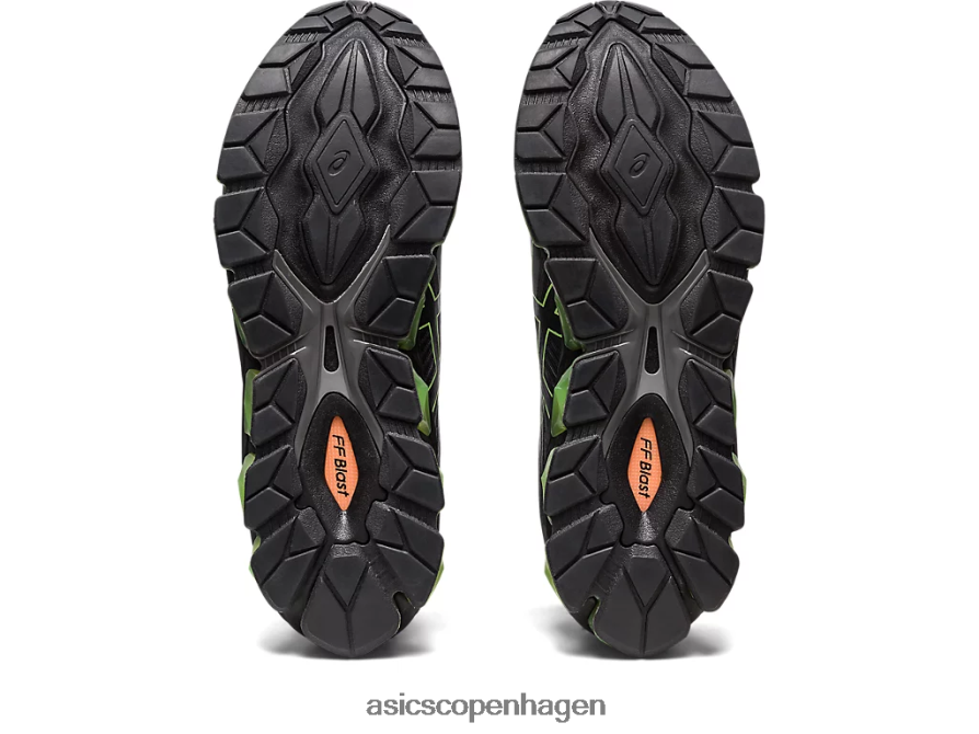 Asics gel-quantum 360 vii mørkegrå/limegrøn Z206F6133