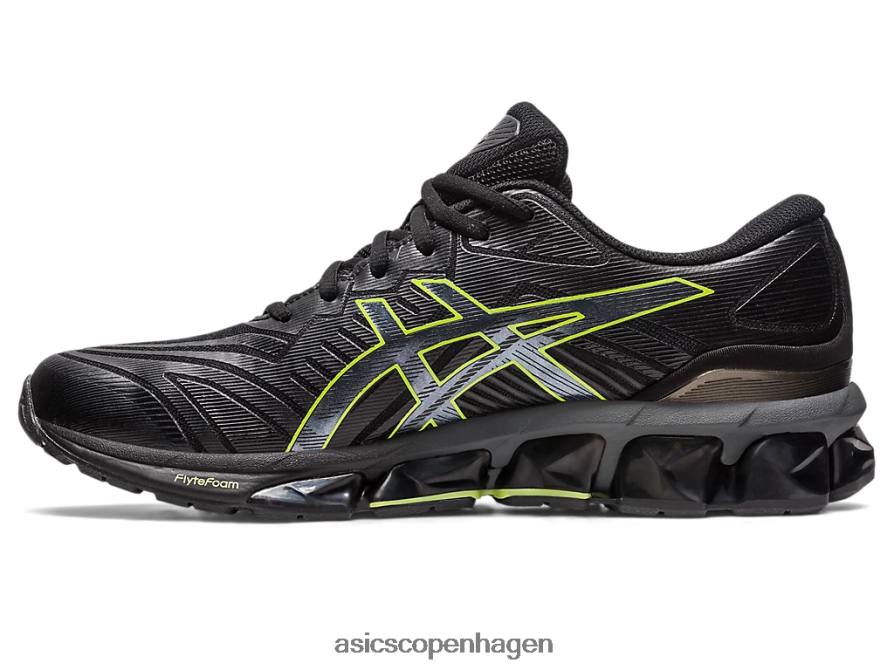 Asics gel-quantum 360 vii sort/neon lime Z206F6623