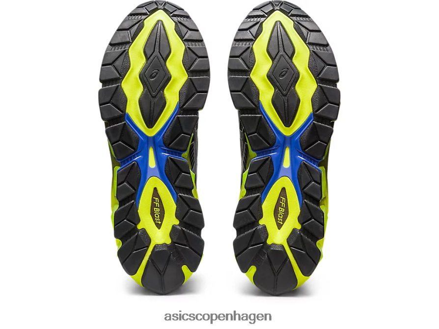 Asics gel-quantum 360 vii sort/sikkerhedsgul Z206F6242