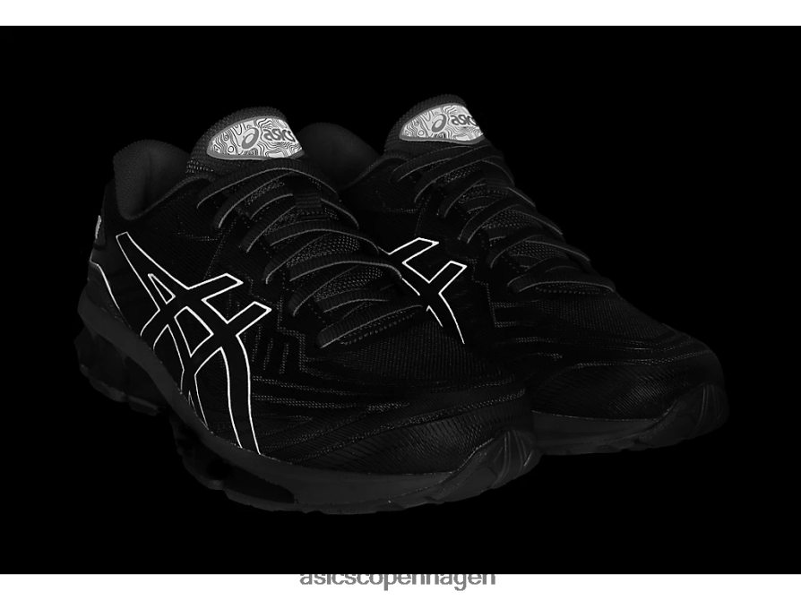Asics gel-quantum 360 vii sort/sikkerhedsgul Z206F6242