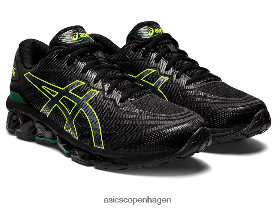Asics gel-quantum 360 vii sort/sikkerhedsgul Z206F6965