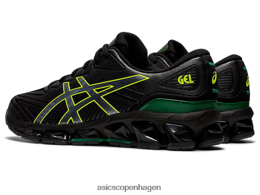 Asics gel-quantum 360 vii sort/sikkerhedsgul Z206F6965