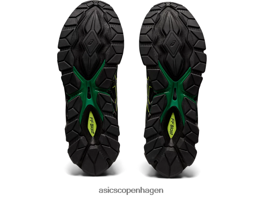 Asics gel-quantum 360 vii sort/sikkerhedsgul Z206F6965