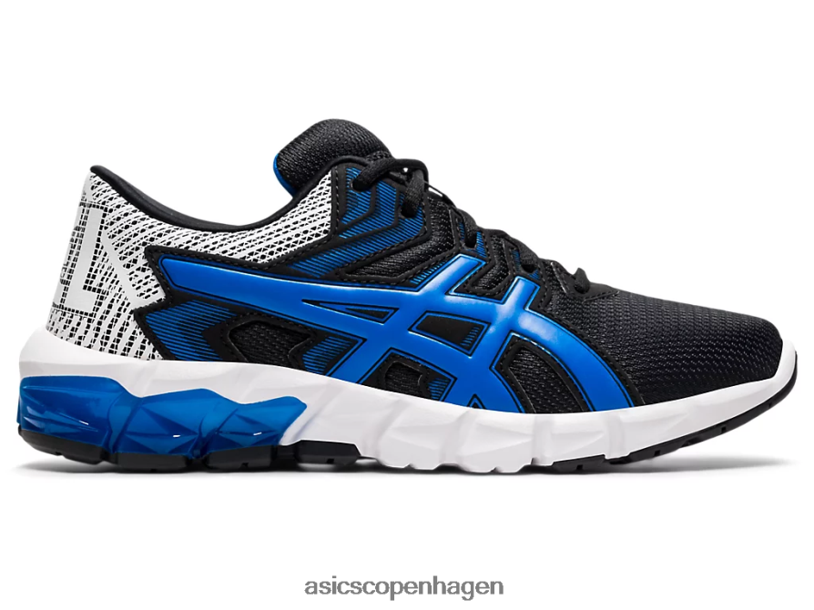 Asics gel-quantum 90 2 klasse skole sort/elektrisk blå Z206F64561