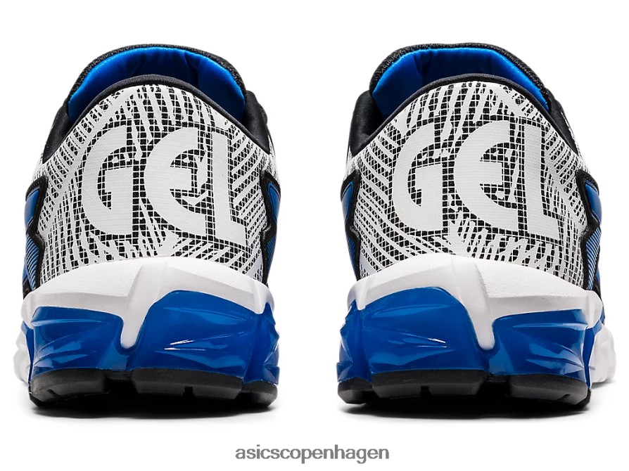 Asics gel-quantum 90 2 klasse skole sort/elektrisk blå Z206F64561