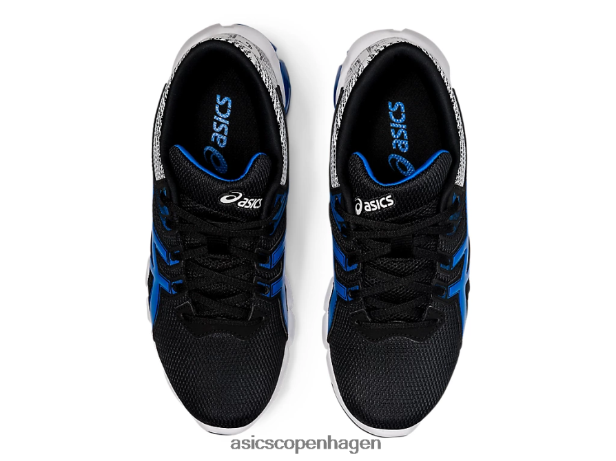 Asics gel-quantum 90 2 klasse skole sort/elektrisk blå Z206F64561