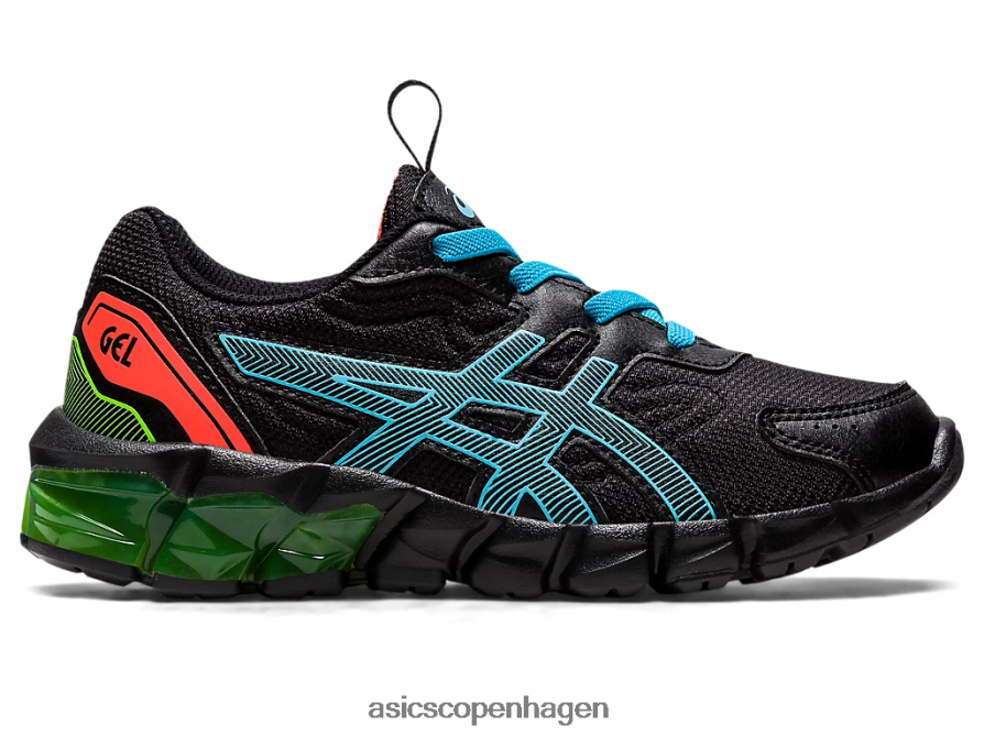Asics gel-quantum 90 3 førskole sort/akvarie Z206F64386