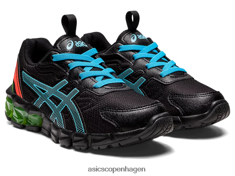 Asics gel-quantum 90 3 førskole sort/akvarie Z206F64386