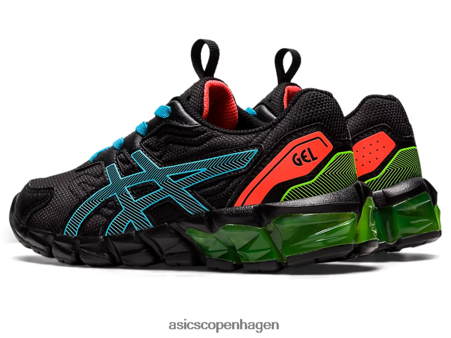 Asics gel-quantum 90 3 førskole sort/akvarie Z206F64386