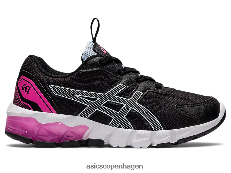 Asics gel-quantum 90 3 førskole sort/blød himmel Z206F64504