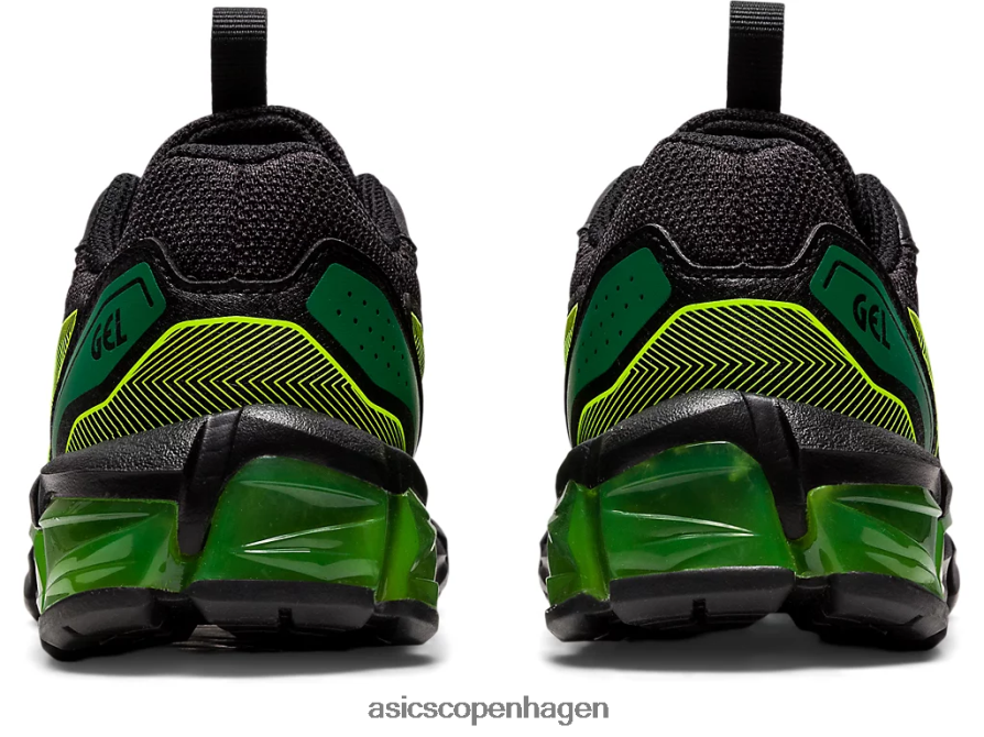 Asics gel-quantum 90 3 førskole sort/sikkerhedsgul Z206F64355