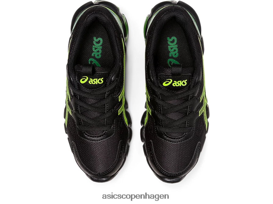 Asics gel-quantum 90 3 førskole sort/sikkerhedsgul Z206F64355