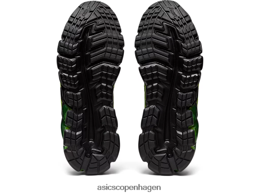 Asics gel-quantum 90 3 førskole sort/sikkerhedsgul Z206F64355