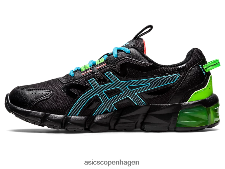 Asics gel-quantum 90 3 klasse skole sort/akvarie Z206F64373