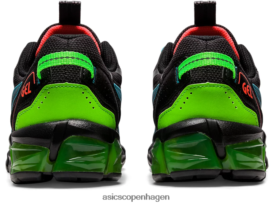 Asics gel-quantum 90 3 klasse skole sort/akvarie Z206F64373