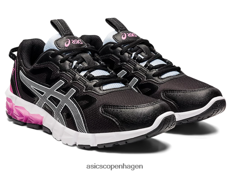 Asics gel-quantum 90 3 klasse skole sort/blød himmel Z206F61331