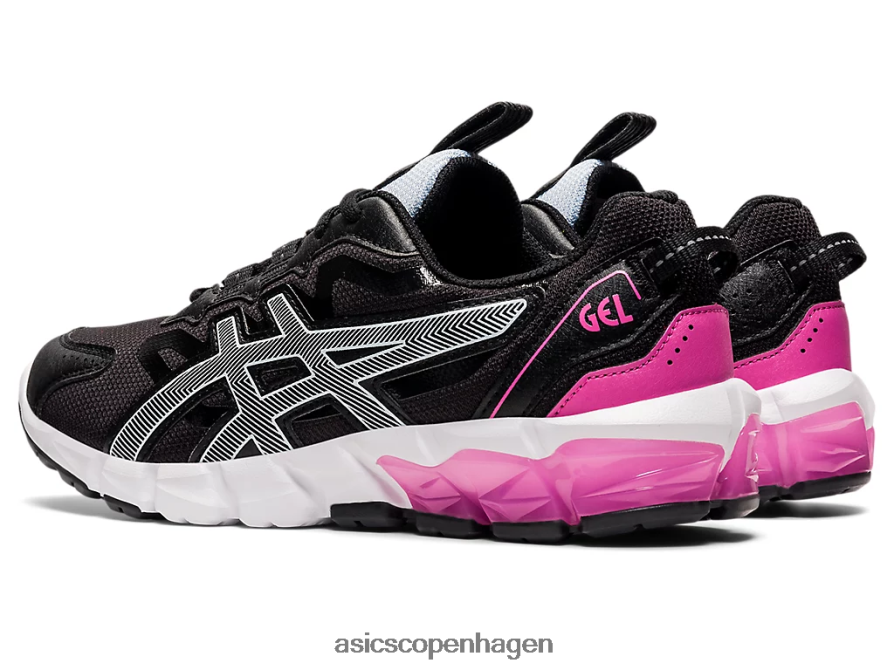 Asics gel-quantum 90 3 klasse skole sort/blød himmel Z206F61331