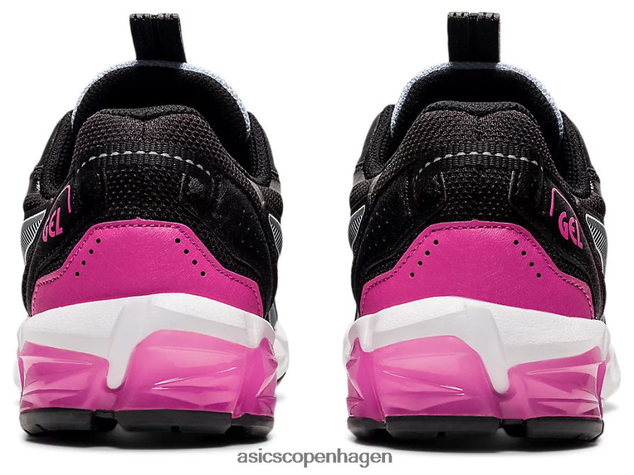 Asics gel-quantum 90 3 klasse skole sort/blød himmel Z206F61331