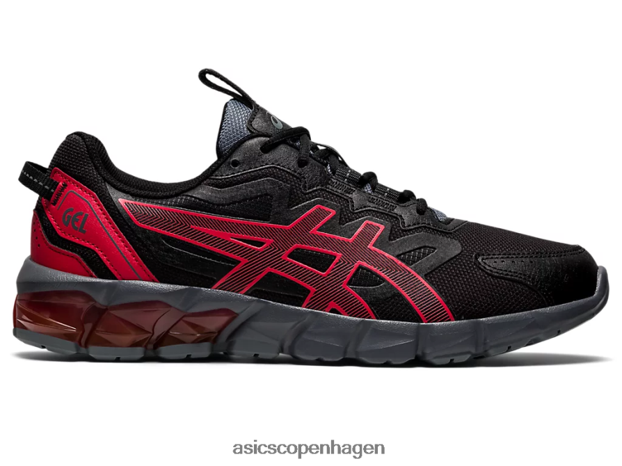 Asics gel-quantum 90 3 sort/rød alarm Z206F6711