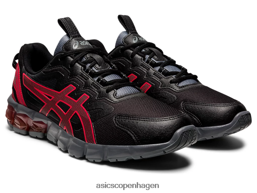 Asics gel-quantum 90 3 sort/rød alarm Z206F6711
