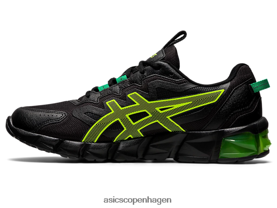 Asics gel-quantum 90 3 sort/sikkerhedsgul Z206F6914