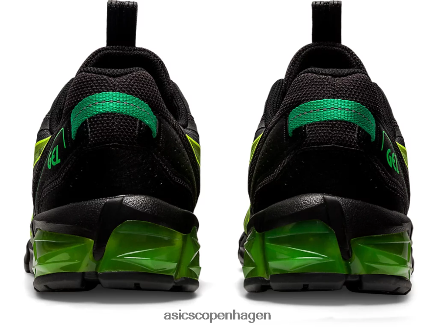 Asics gel-quantum 90 3 sort/sikkerhedsgul Z206F6914