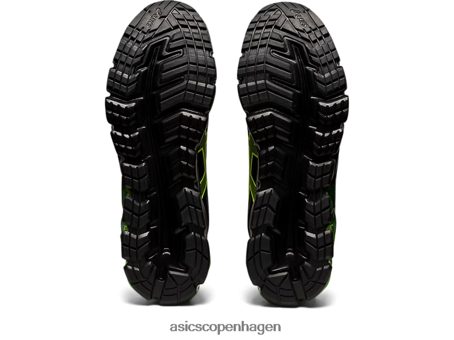 Asics gel-quantum 90 3 sort/sikkerhedsgul Z206F6914