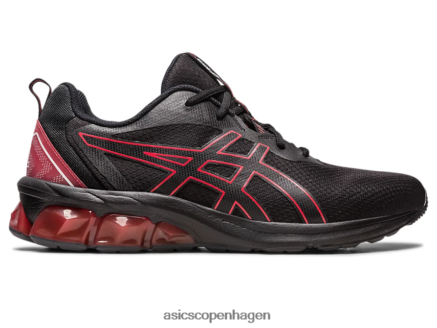 Asics gel-quantum 90 iv sort/cayennepepper Z206F6105