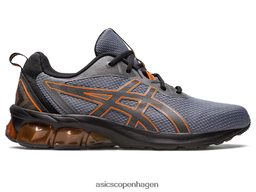 Asics gel-quantum 90 iv stålgrå/habanero Z206F6128