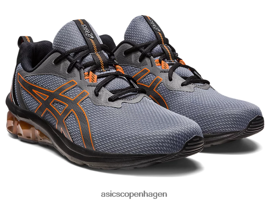 Asics gel-quantum 90 iv stålgrå/habanero Z206F6128