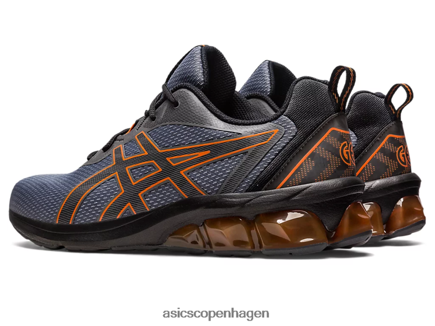 Asics gel-quantum 90 iv stålgrå/habanero Z206F6128