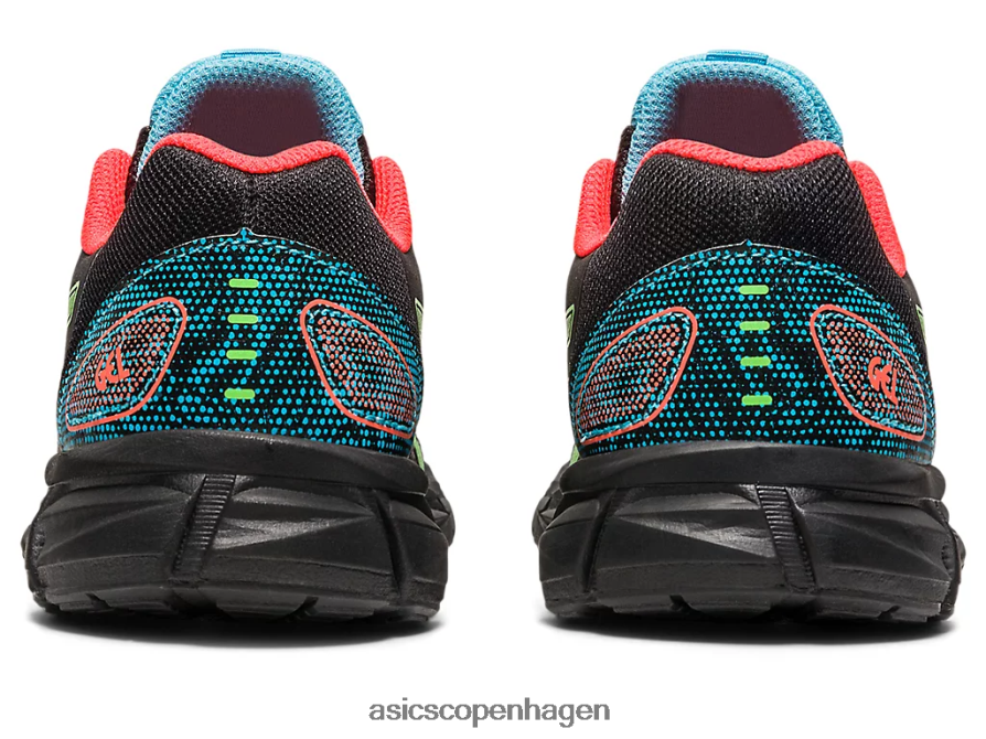 Asics gel-quantum lyte ii førskole sort/grøn gekko Z206F64295