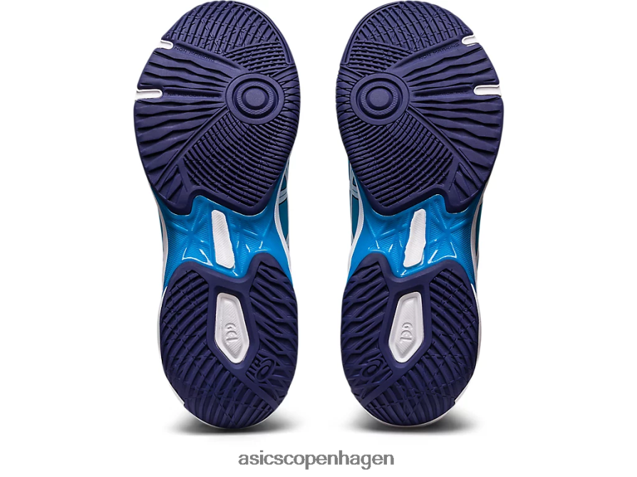 Asics gel-raket 10 bred ø blå/hvid Z206F6415