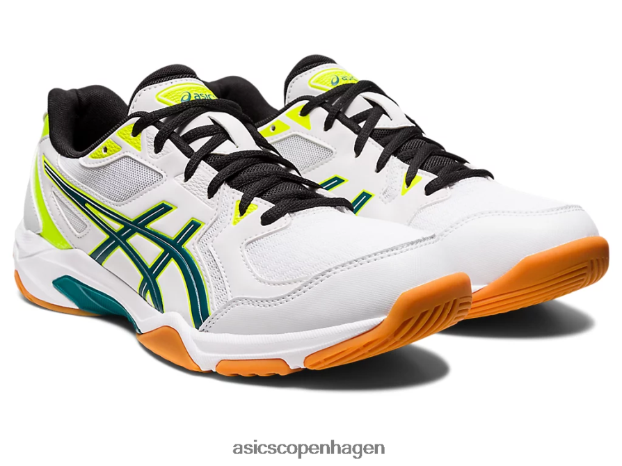 Asics gel-raket 10 hvid/fløjlsfyr Z206F61131