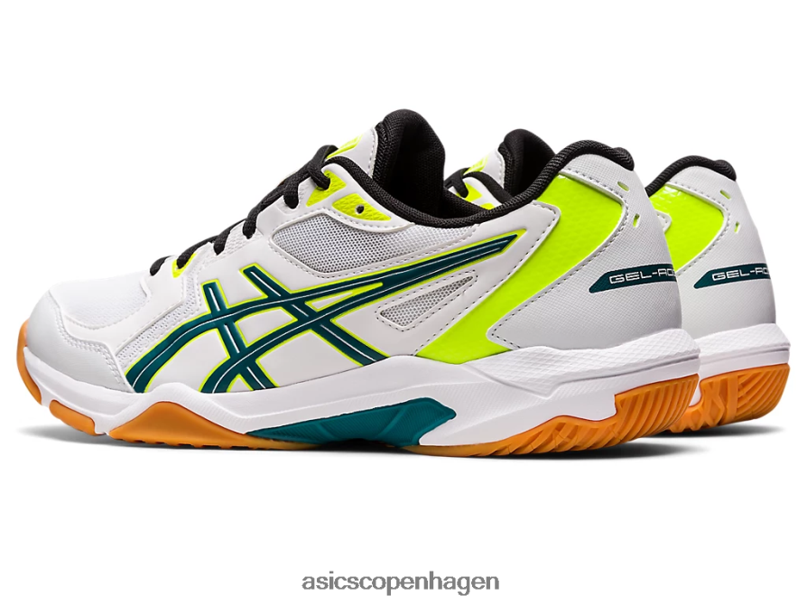Asics gel-raket 10 hvid/fløjlsfyr Z206F61131