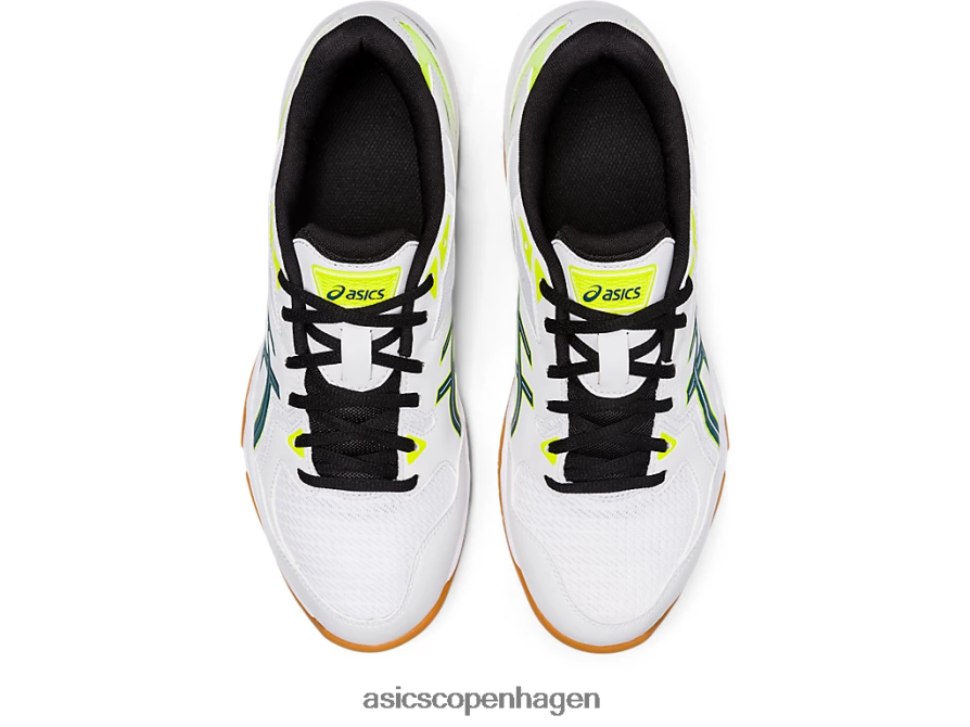 Asics gel-raket 10 hvid/fløjlsfyr Z206F61131