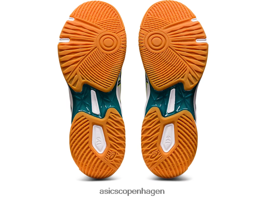 Asics gel-raket 10 hvid/fløjlsfyr Z206F61131