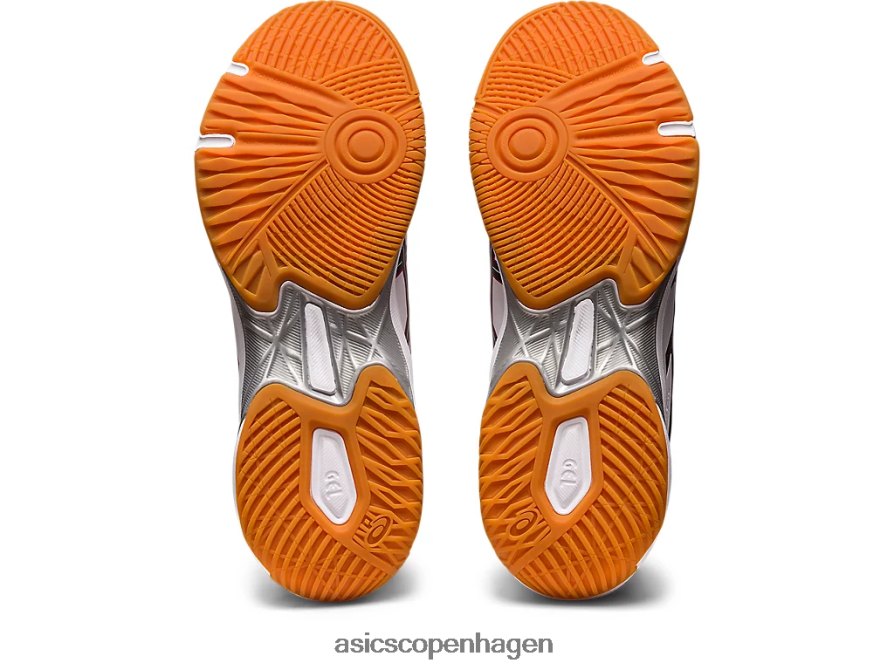 Asics gel-raket 10 hvid/klassisk rød Z206F631