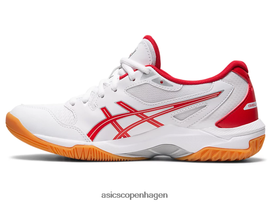 Asics gel-raket 10 hvid/klassisk rød Z206F63945